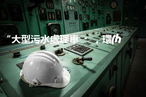 “大型污水處理車，環(huán)保先鋒，守護(hù)碧水藍(lán)天！”
